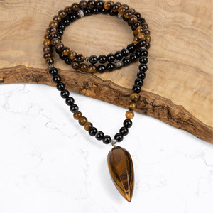 Confidence Myga Mala Bead Necklace shot 5650414