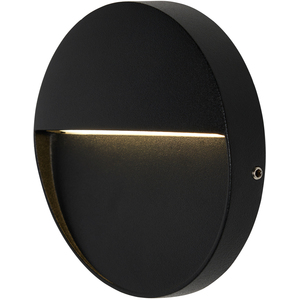 Rafi Outdoor 11cm Round LED Guide Wall Light