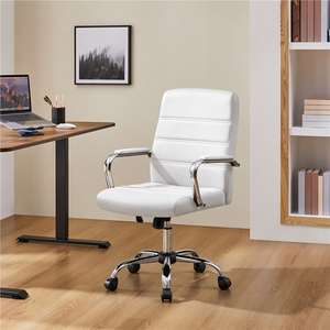 PU Leather Height Adjustable Office Chair