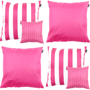 icon 43x43cm Striped Scatter Cushions, Set of 4