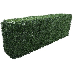Premium Freestanding Artificial Boxwood Hedge on a Metal Frame