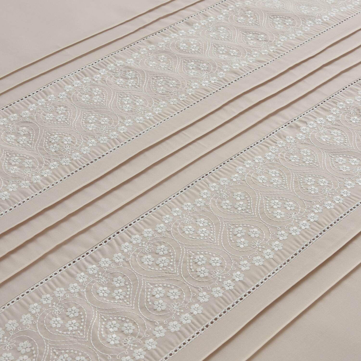 Lottie Duvet Cover Set - Natural King