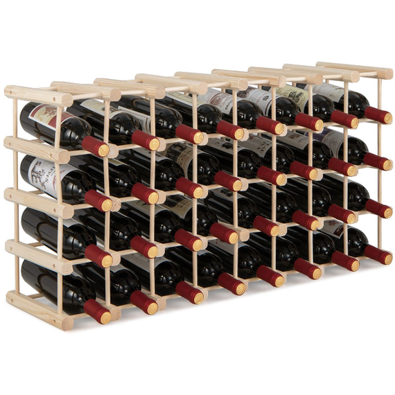 36-Bottle Wine Rack for Home