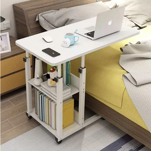 Adjustable Overbed Desk with Wheels