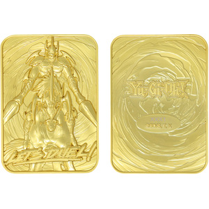 Yu-Gi-Oh! Limited Edition 24k Gold Plated Gaia the Fierce Knight Metal Card