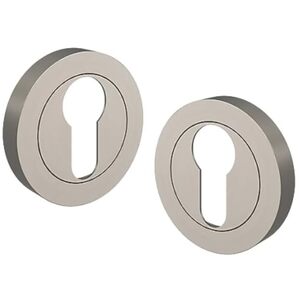 Euro Key Hole on Rose Escucheon