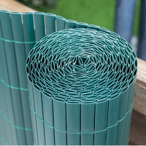 Green Artificial Bamboo Cane Garden Screening Roll