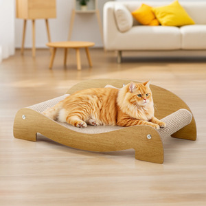 Kidkid 2-in-1 Cat Scratcher and Lounge Bed
