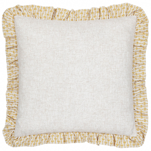 Panni Block Textured Ruffle Cushion 45 x 45cm