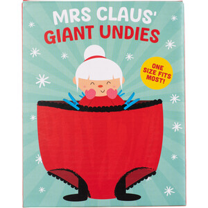 Mrs Claus Giant Undies