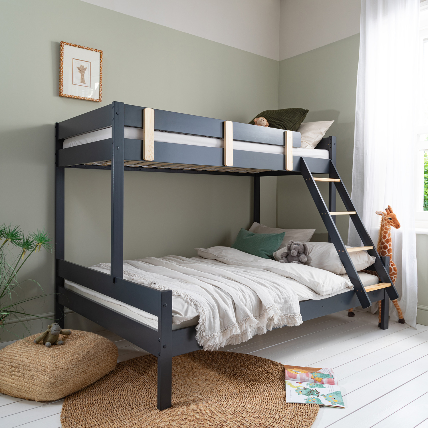 Una Triple Bunk Bed - Anthracite