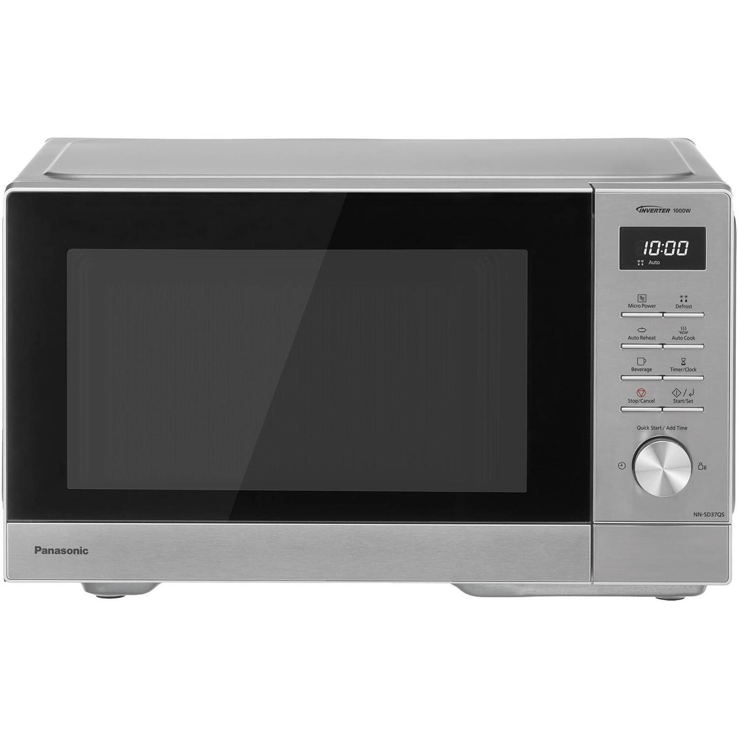 Panasonic NN-SD37QSBPQ 29L Stainless Steel Solo Microwave Oven - 1000W Quartz Grill & Inverter - Image 17