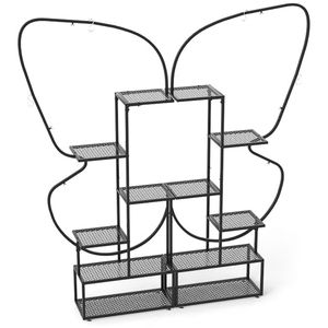 6-Tier Butterfly-Shaped Flowerpot Shelf
