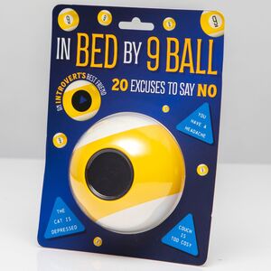 In Bed By 9-Ball - Novelty Magic Gift