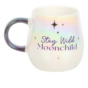 Stay Wild Moon Child Ceramic Mug For Free Spirits
