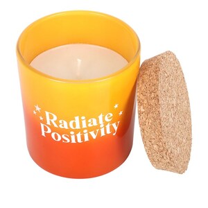 Radiate Positivity Lemon  Bergamot Candle