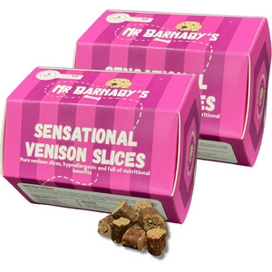 Mr Barnaby's Sensational Venison Slices Dog Treats