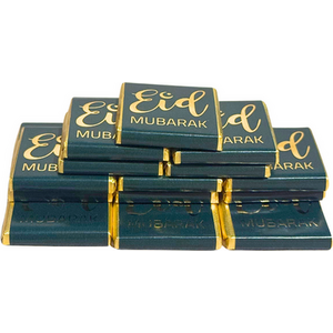 Milk Chocolate Squares Eid Mubarak