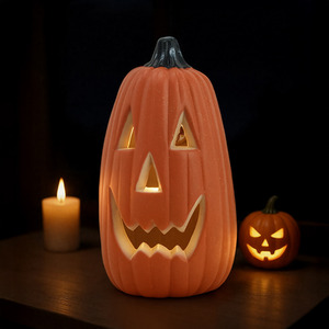 Battery Operated Halloween LED Pumpkin Lantern