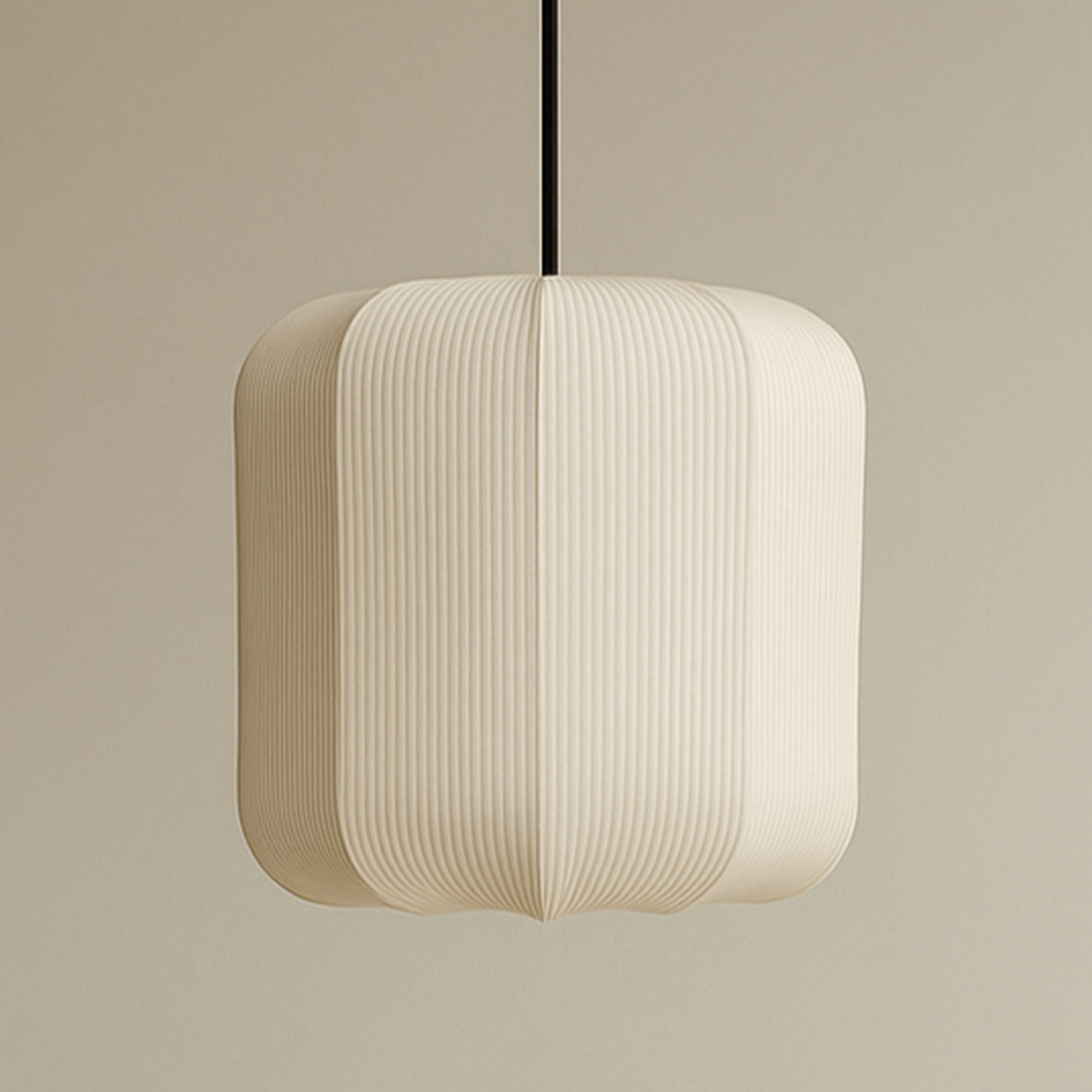 Image of CGC LILA Cream Cylinder Ribbed Stretch&hellip;