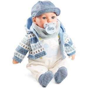 Baby Boy Doll Felix with Sounds Dummy