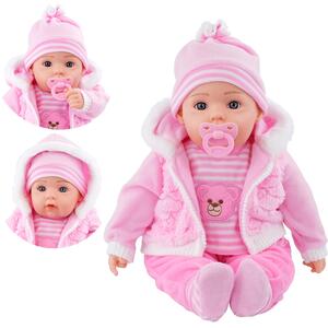Lifelike Baby Doll with Dummy