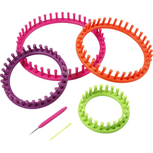 Knitting Loom dia. 12-17-22-27 cm 1 set