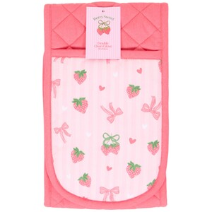 wilko Berry Sweet Double Oven Glove