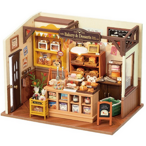 Becka's Baking, Miniature House for Kids 3D Wooden Assembly