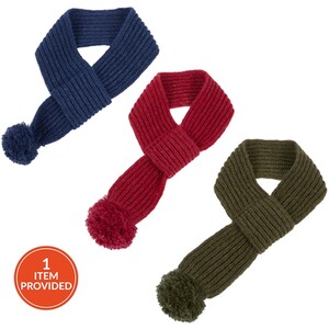 Bobble Knitted Pet Scarf