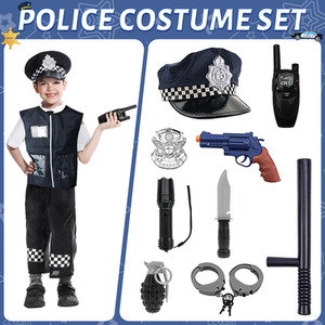 Children Christmas Halloween Role Play Costume Set