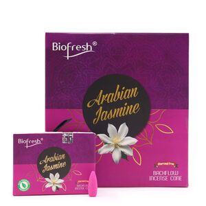 Biofresh Backflow Incense Cones Arabian Jasmine