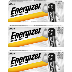 Silver / 672g Energizer AA Industrial Batteries shot 11872874