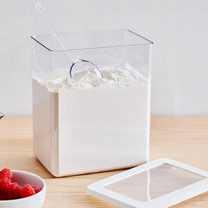 Dry Food Keeper, Stackable Airtight Containers