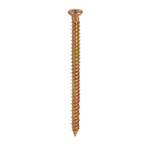 Box of 100 Axel Concrete Frame Screws (Dia) 7.5mm (L) 102mm