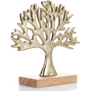 Tree Ornament on Wooden Base