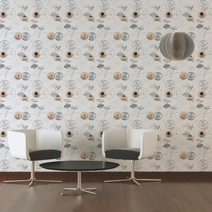 Coffee Cup Cafe Wallpaper