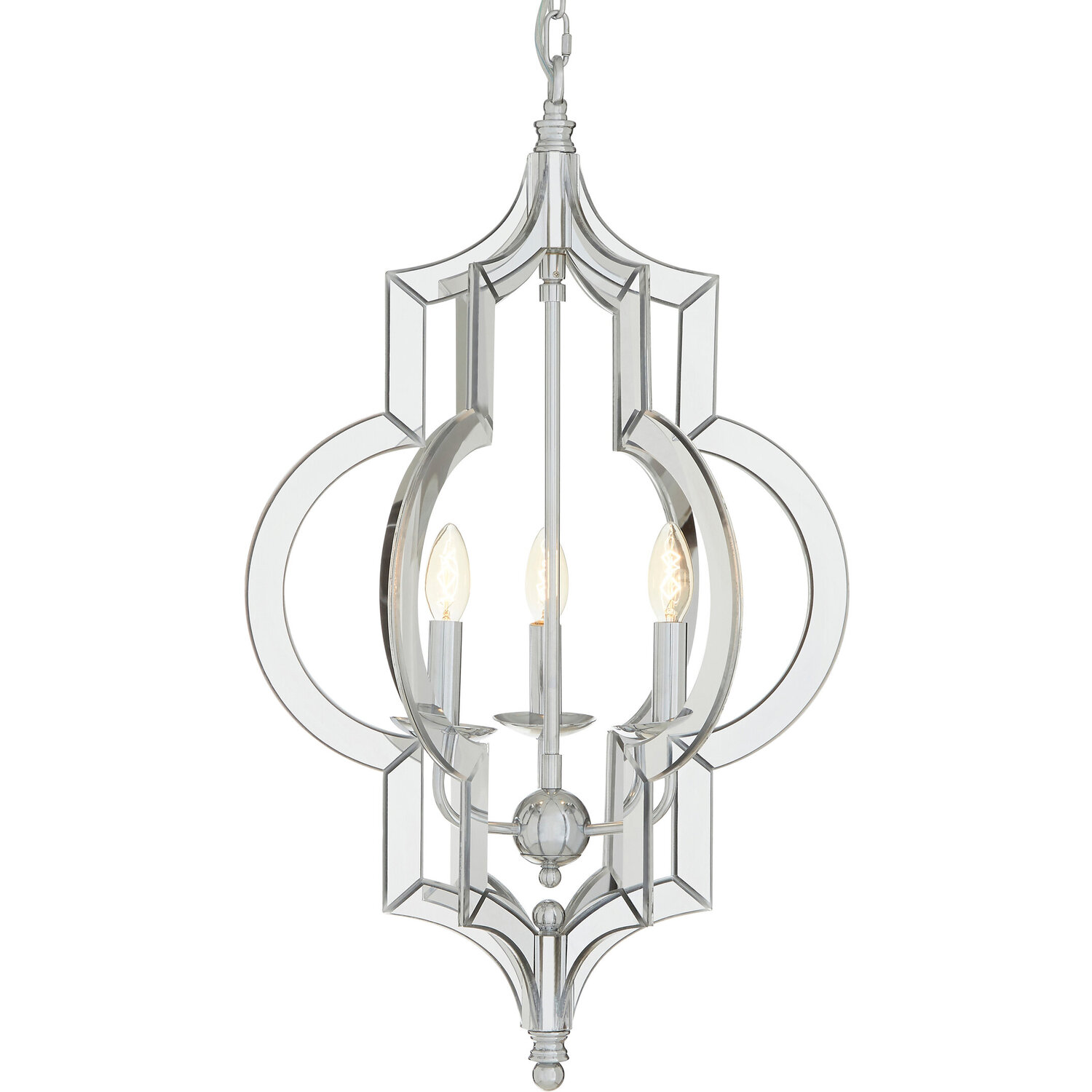 Kensington Townhouse Moorish Pendant Light - Silver