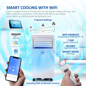 7000BTU 3-in-1 Portable Air Conditioner