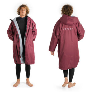 Osprey Waterproof Changing Robe for Kids  Adults  Outdoor Dry Robe - Maroon
