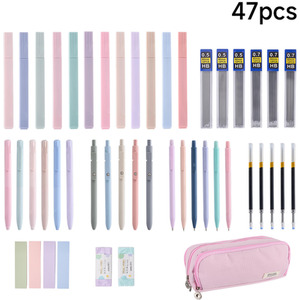 47-Piece Stationery Set with Pencil Case