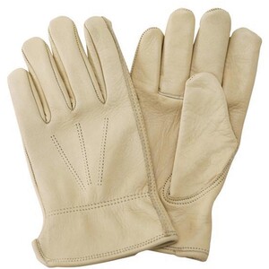 Luxury Leather Water Resistant Gloves - Men's Large