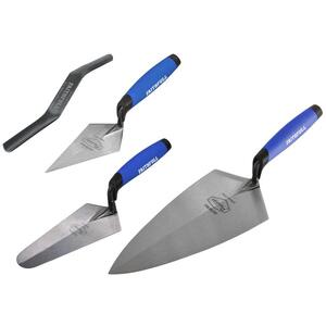 Faithfull Prestige Professional Brick Trowel Set, 4 Piece