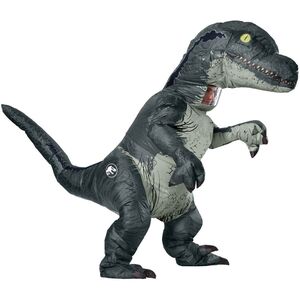 Jurassic World Unisex Adult Velociraptor Inflatable Costume