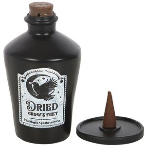 Something Different Dried Crow´s Feet Incense Cone Holder
