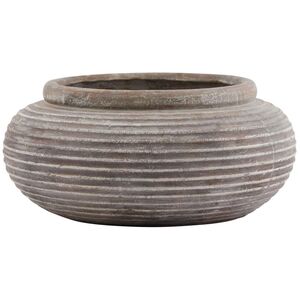 Hill Interiors Siena Ribbed Round Planter