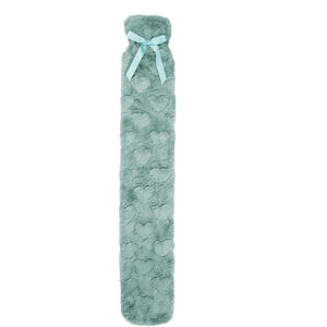 K Collection Heart Extra Long 2L Hot Water Bottle And Cover