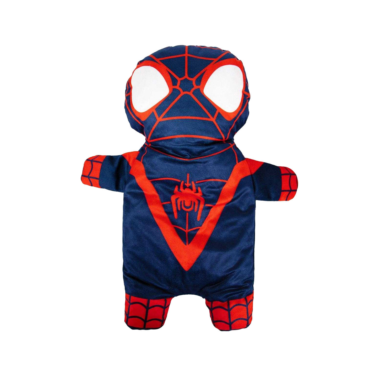 Spider-Man: Miles Morales 3D 750Ml Hot Water Bottle And Cover - Blue/Red