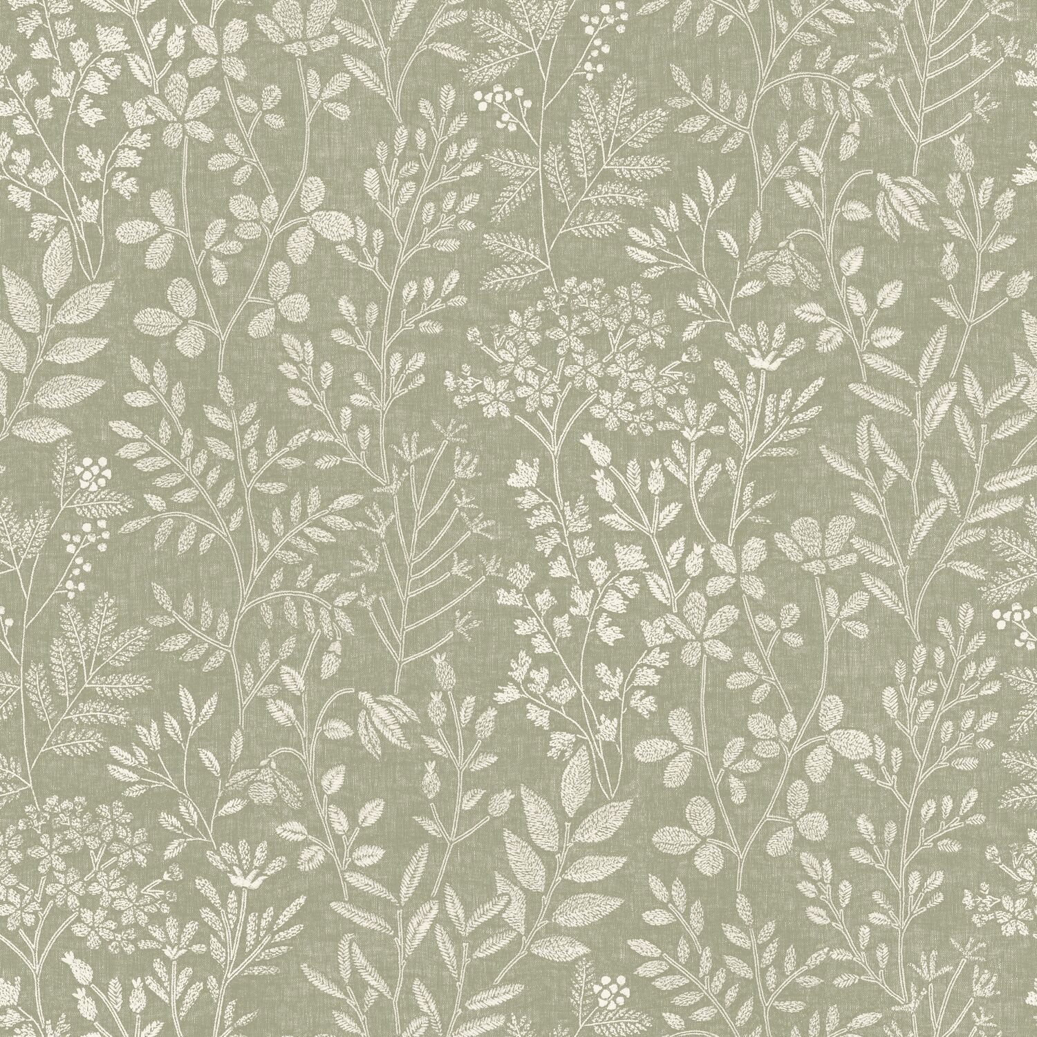 Grandeco Life Karuna Green Wallpaper Organic Trail Botanical Paste The Wall - Image 4