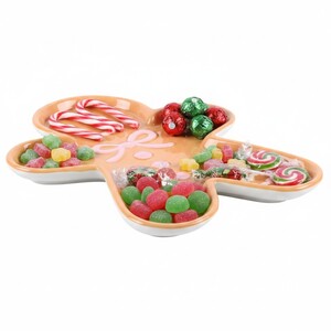 Sugarplum Bakery Gingerbread Man Serving Plate